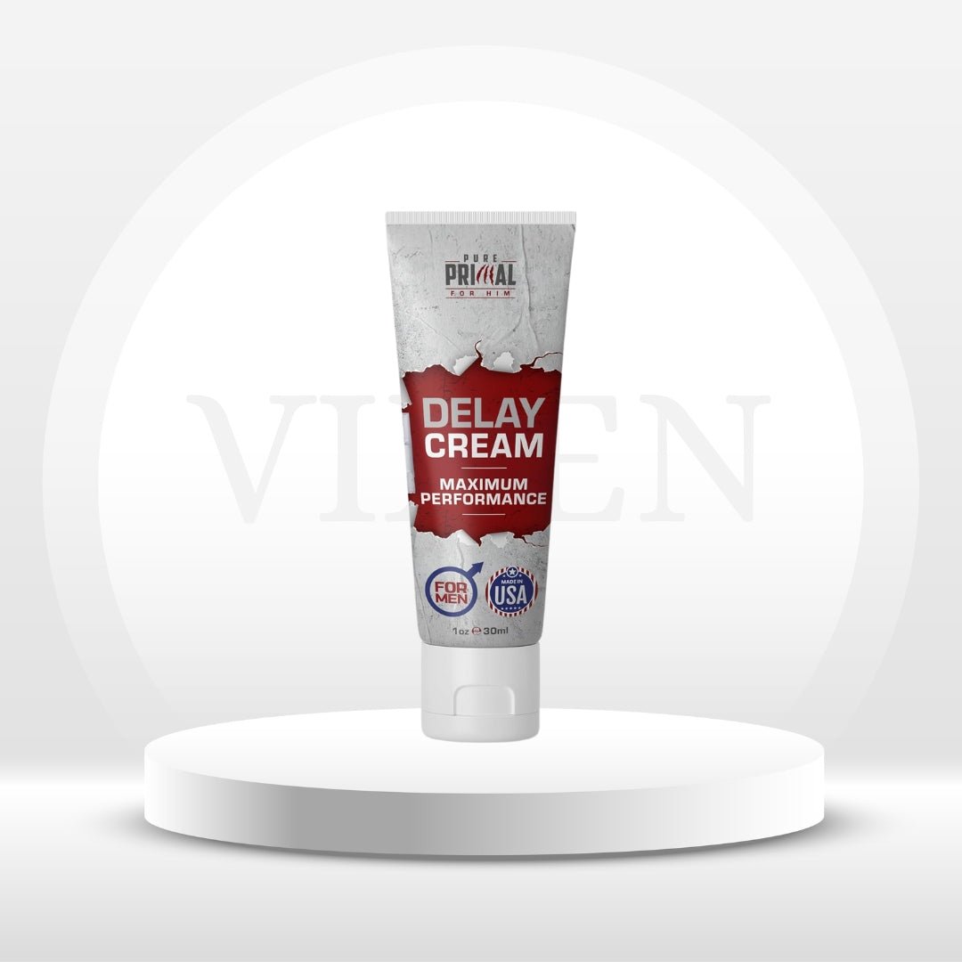 Delay Cream Formula for Extended Intimacy & Control