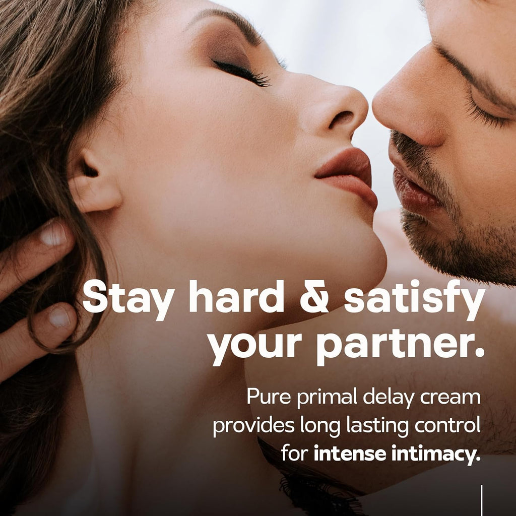 Delay Cream Formula for Extended Intimacy & Control