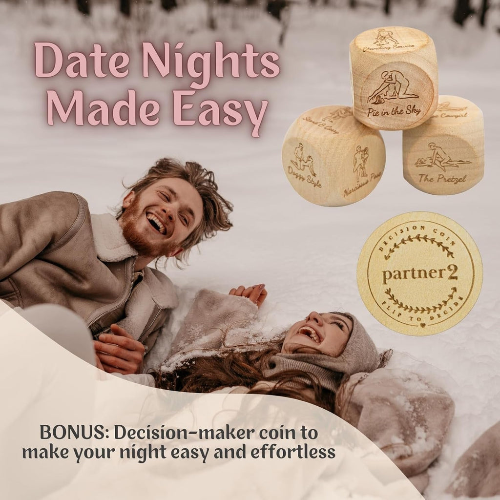 DesireRoll Couples Sex Dice Game Gift Set