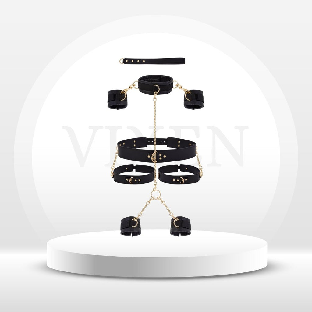 DominaLink 7-Piece Bondage Set