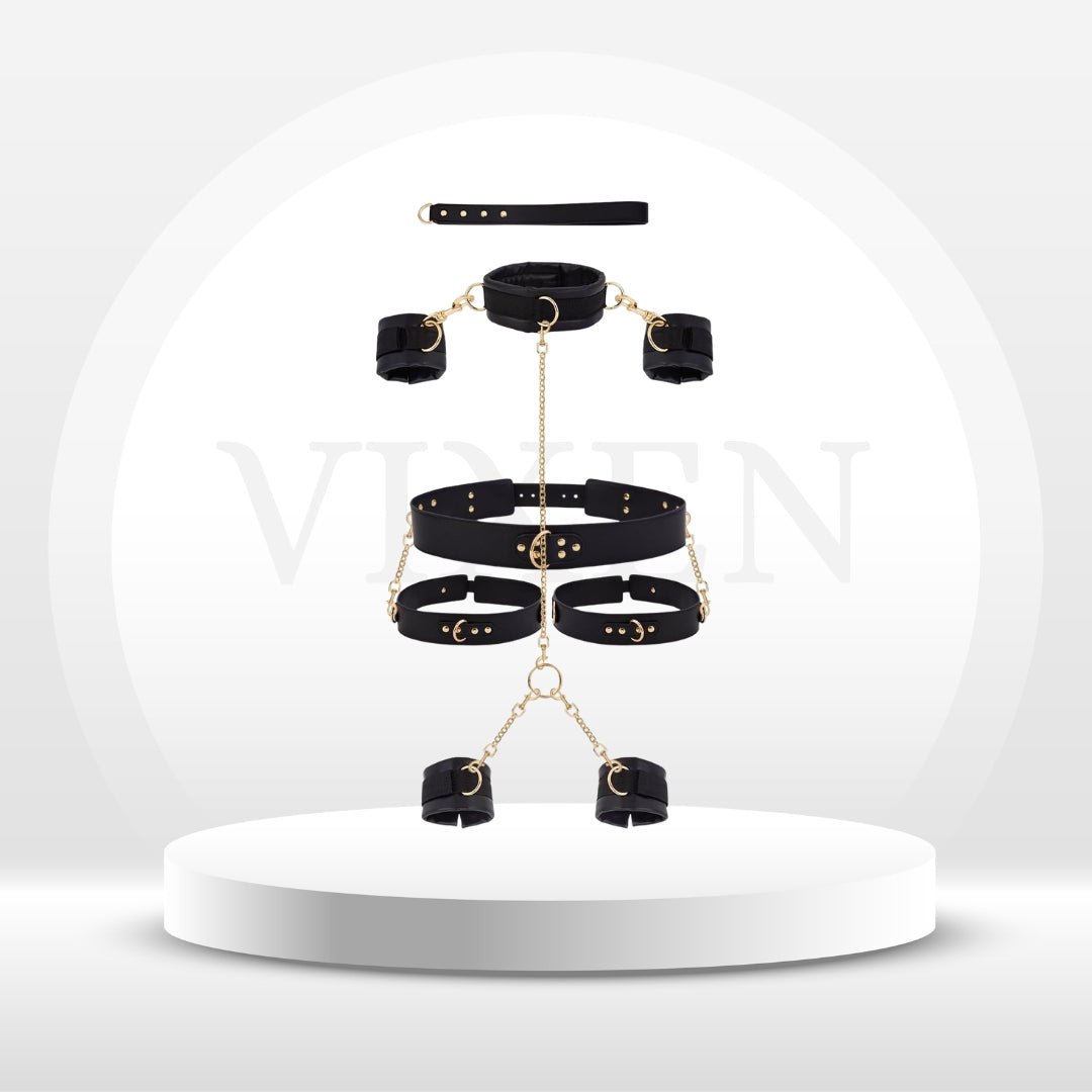DominaLink 7-Piece Bondage Set