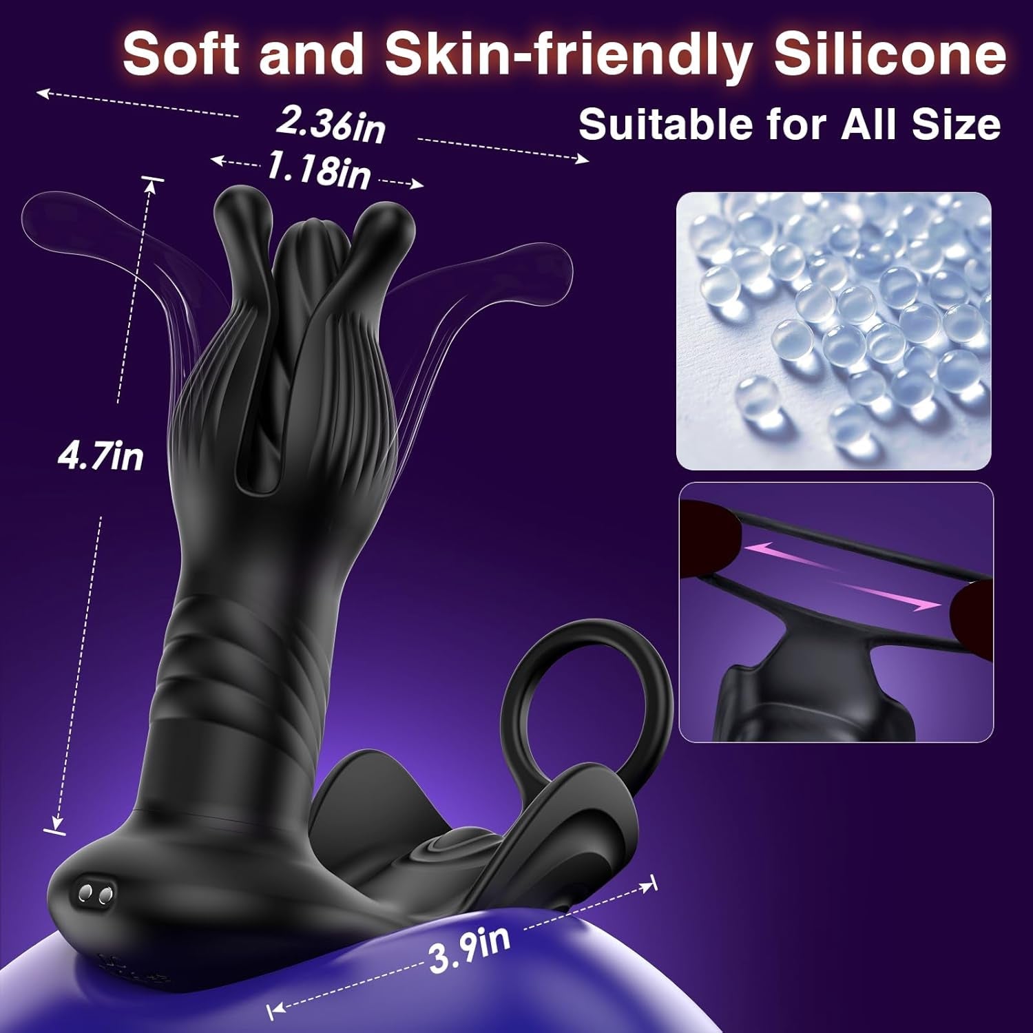 Dominus 8X AI Power Prostate & Cock Ring Trainer