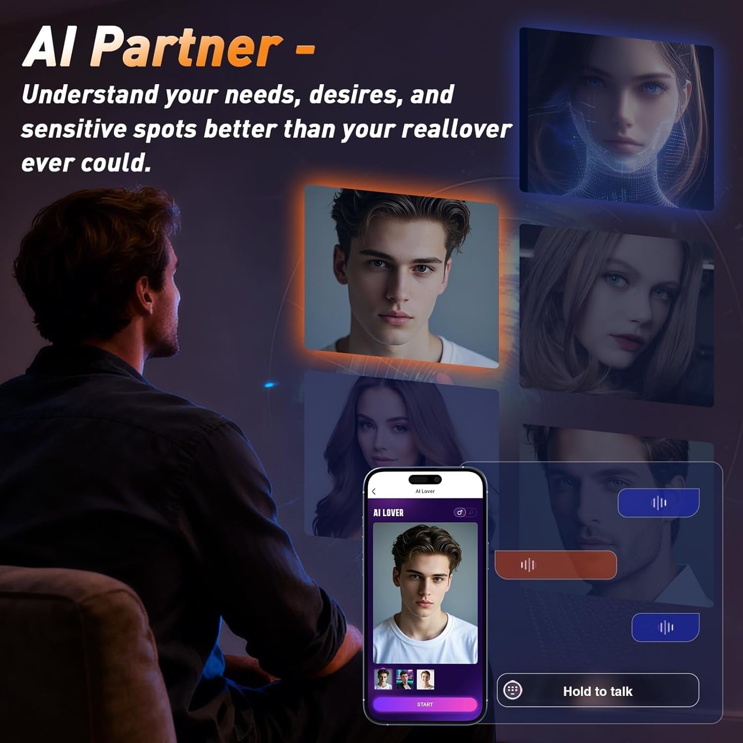 Dominus 8X AI Power Prostate & Cock Ring Trainer