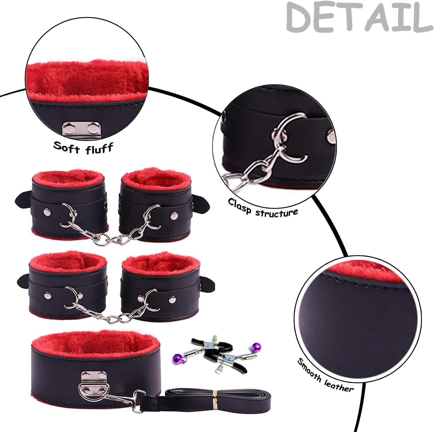DominusRush 34-Piece Bondage & Anal Kit