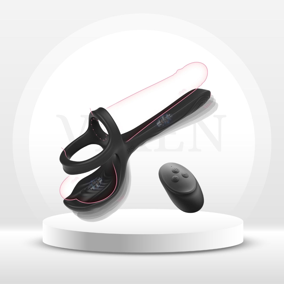 DoubleTrouble Dual Penetration Couples Vibrator