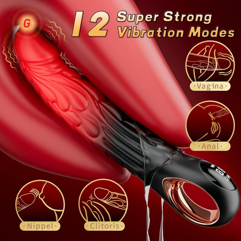 DragonCurve Fantasy G-Spot Dildo Vibrator
