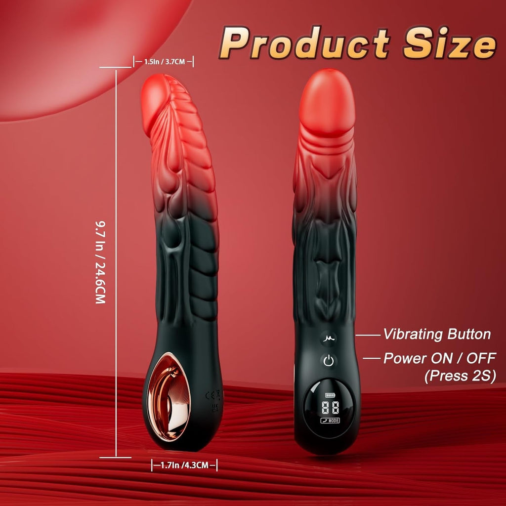 DragonCurve Fantasy G-Spot Dildo Vibrator