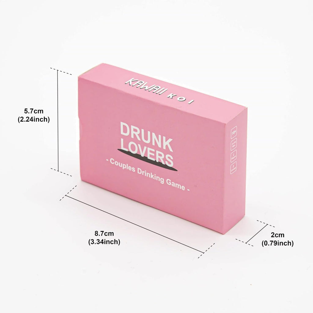 Drunk Lovers – Couples Drinking Card Game for Date Nights