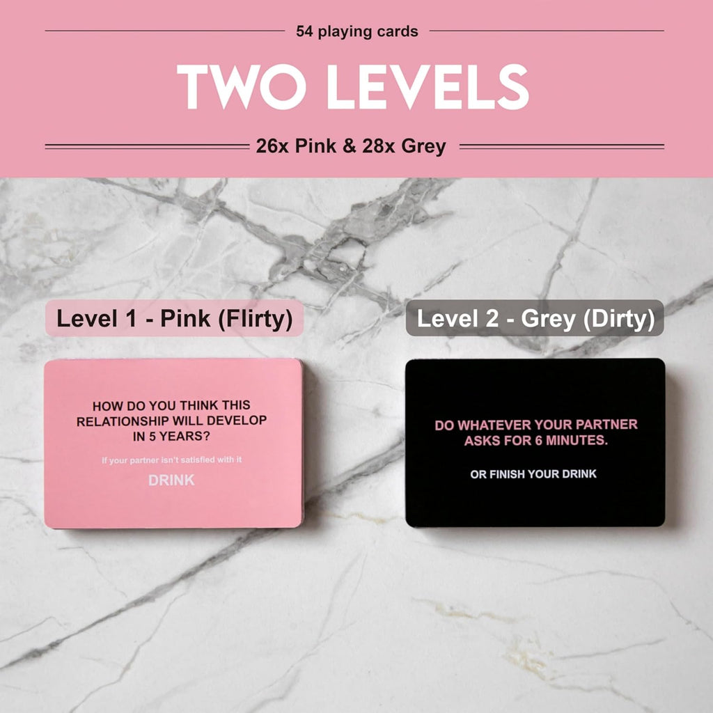 Drunk Lovers – Couples Drinking Card Game for Date Nights