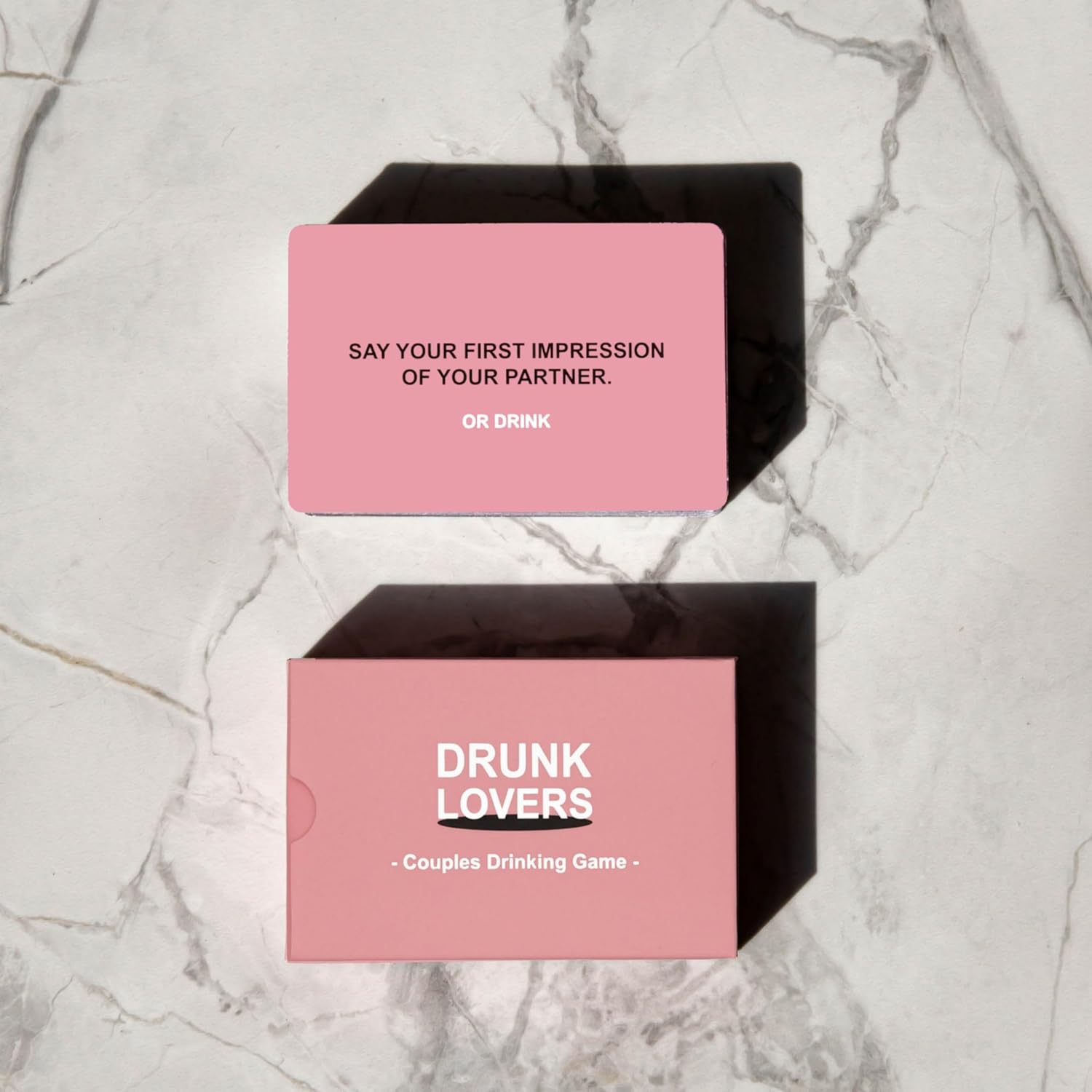 Drunk Lovers – Couples Drinking Card Game for Date Nights