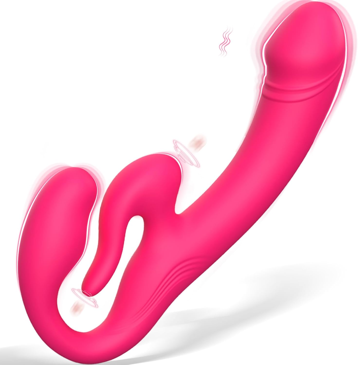 DualConviction Strapless Dual Ended Strap-On Dildo