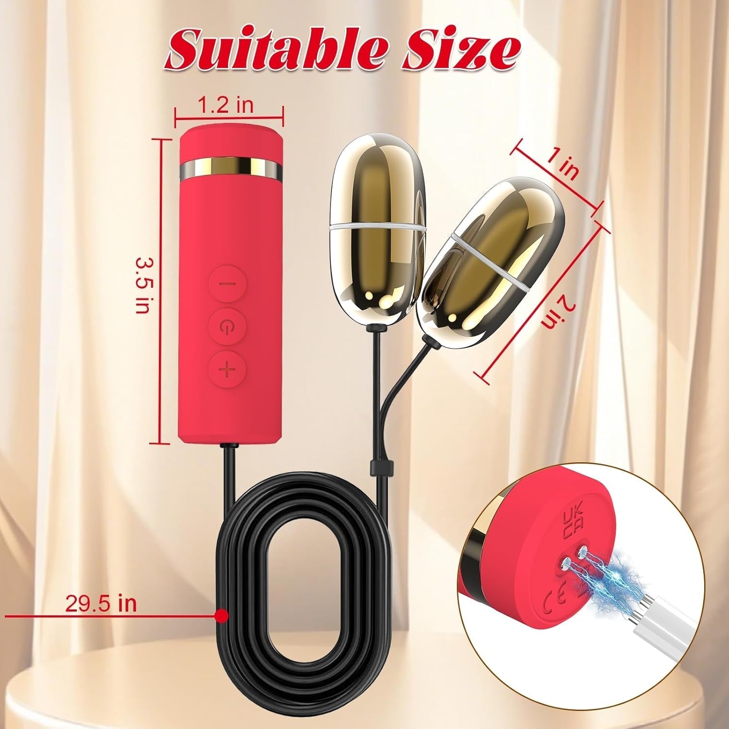 DualFantasy Double Egg Vibrator