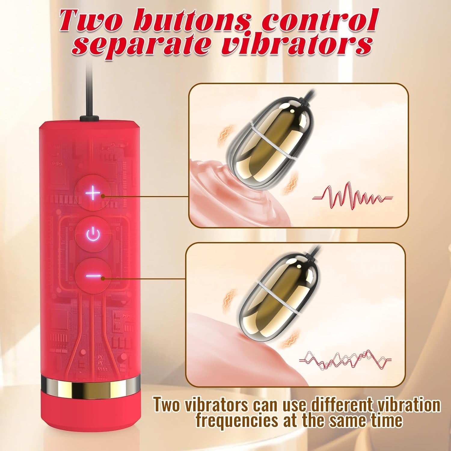 DualFantasy Double Egg Vibrator