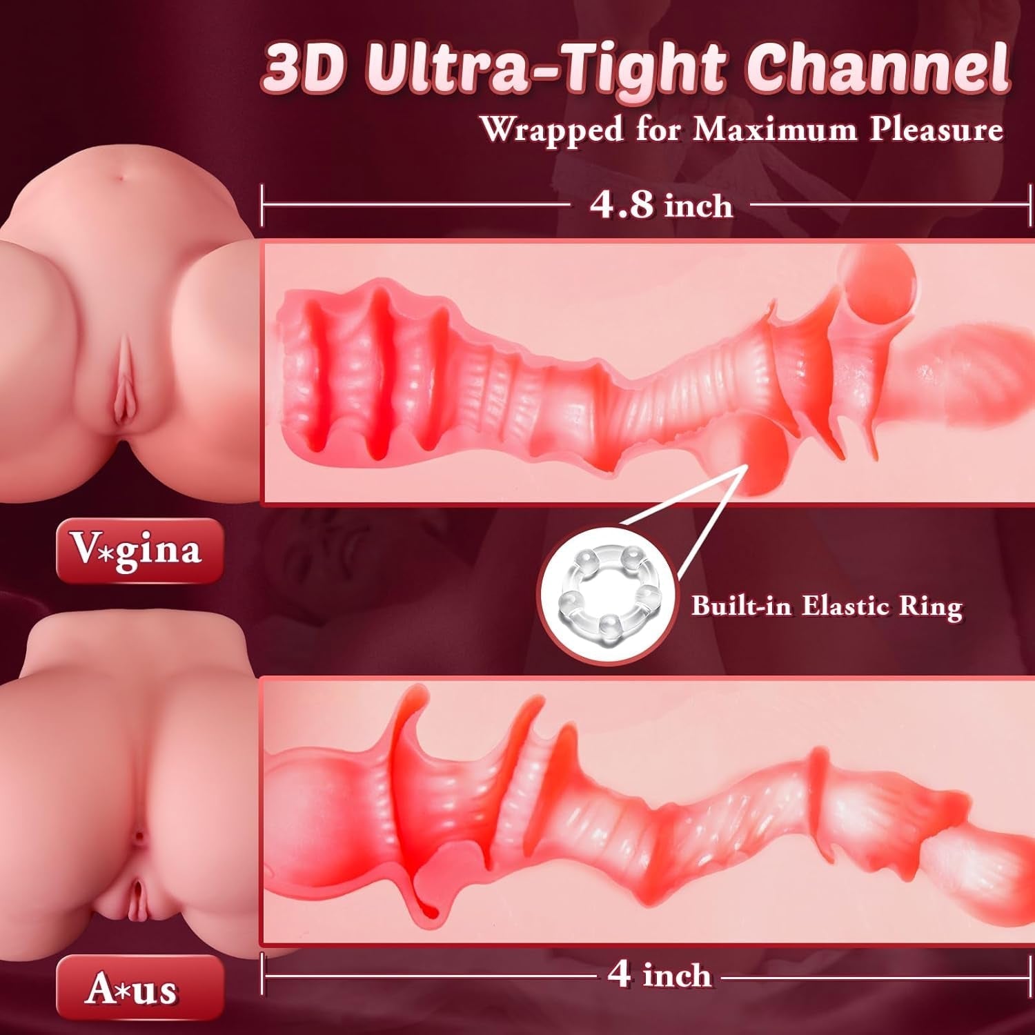 DualGrip Elite 3D Sex Doll Torso