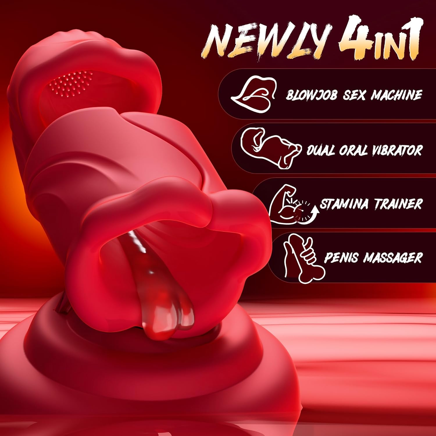 DualLips 360° Blowjob Training Stroker
