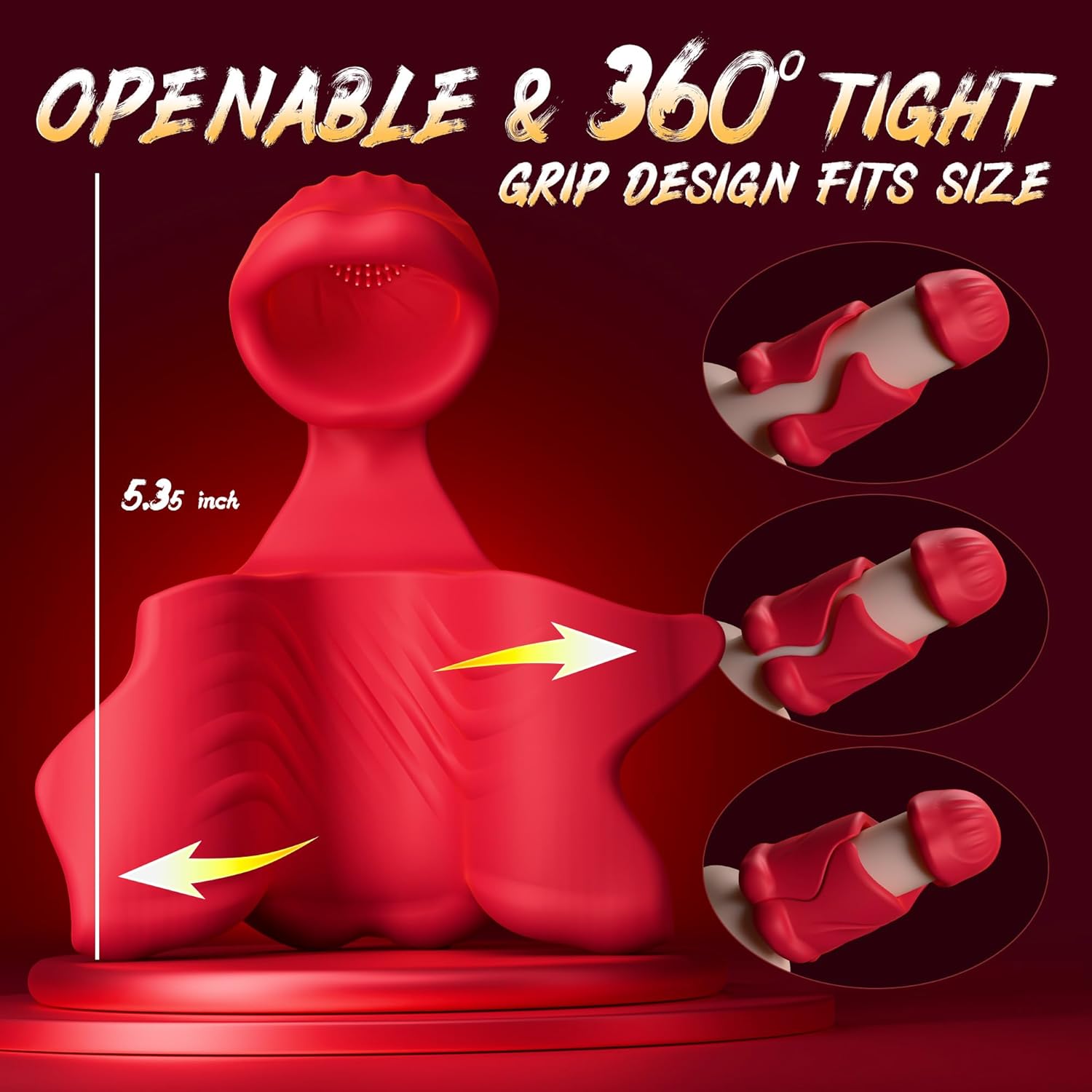 DualLips 360° Blowjob Training Stroker