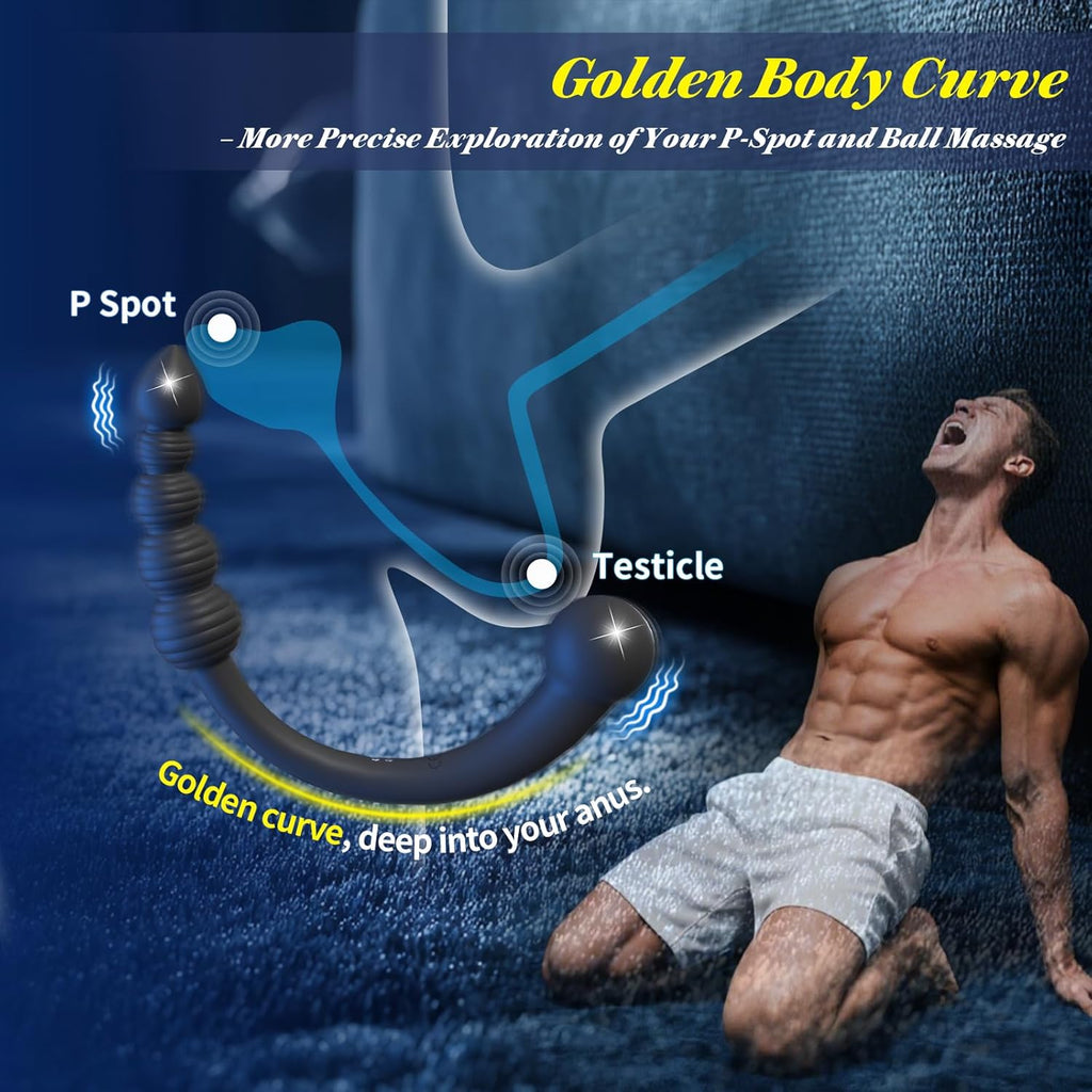 DualLust Dual-Ended Vibrating Prostate Massager