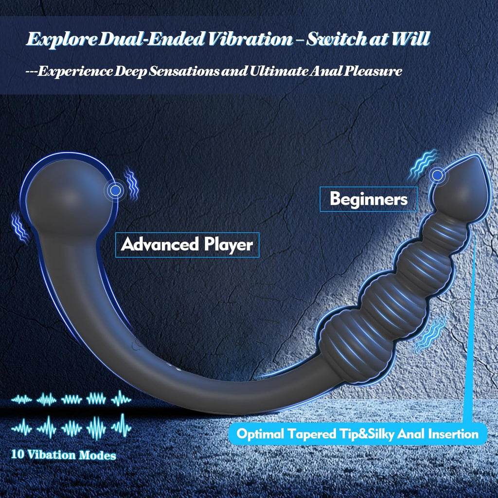 DualLust Dual-Ended Vibrating Prostate Massager