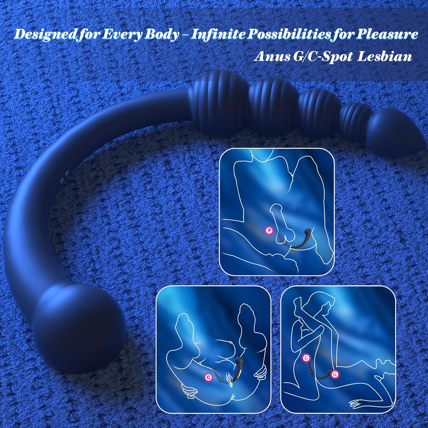 DualLust Dual-Ended Vibrating Prostate Massager