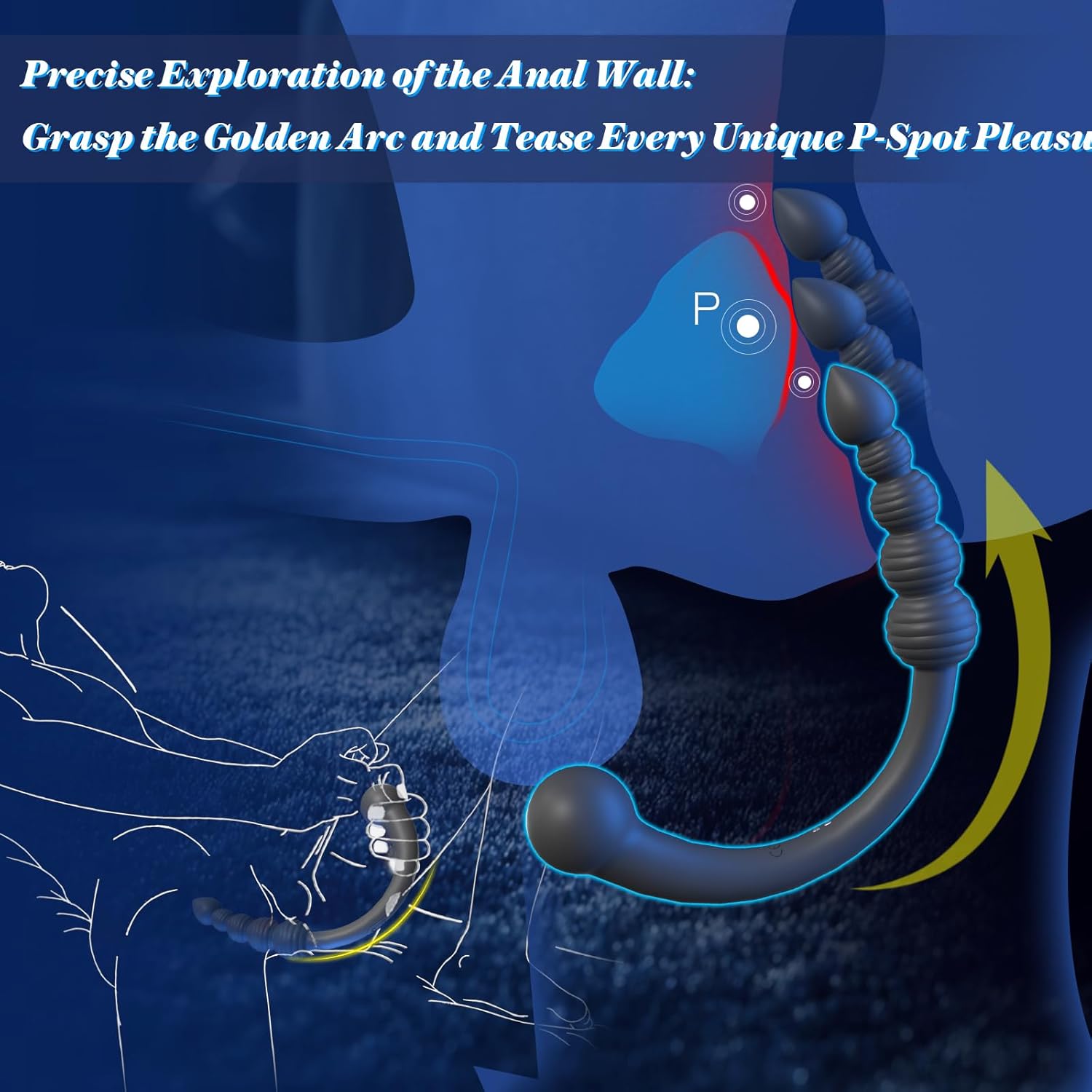 DualLust Dual-Ended Vibrating Prostate Massager