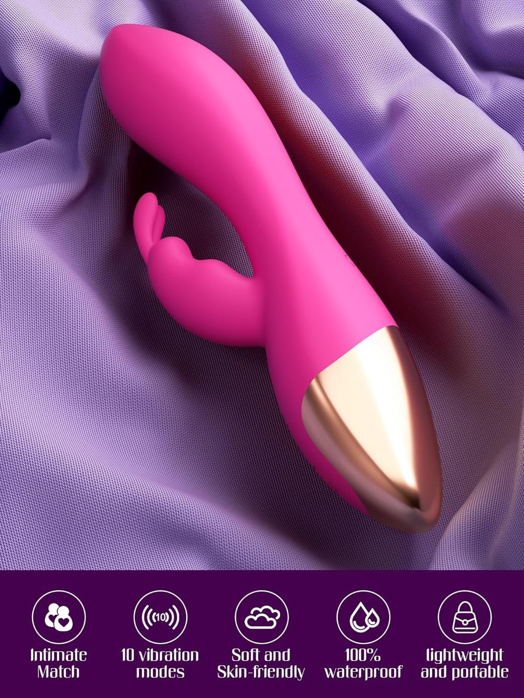 DualPulse G-Spot & Clit Rabbit Vibrator