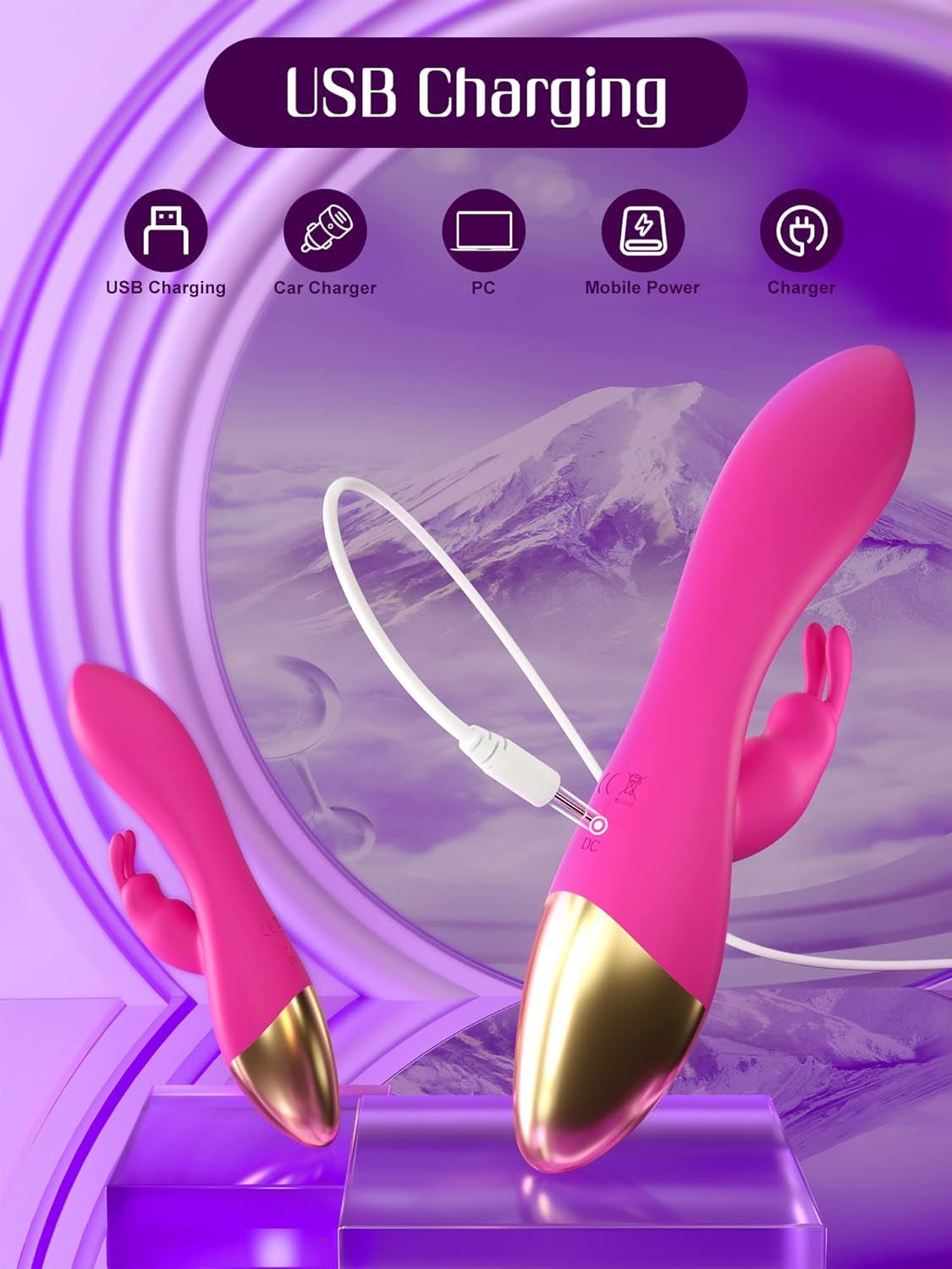 DualPulse G-Spot & Clit Rabbit Vibrator