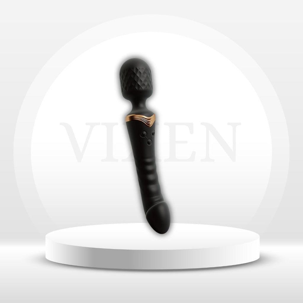 DualRush Dual Motor Sex Wand Dildo Vibrator