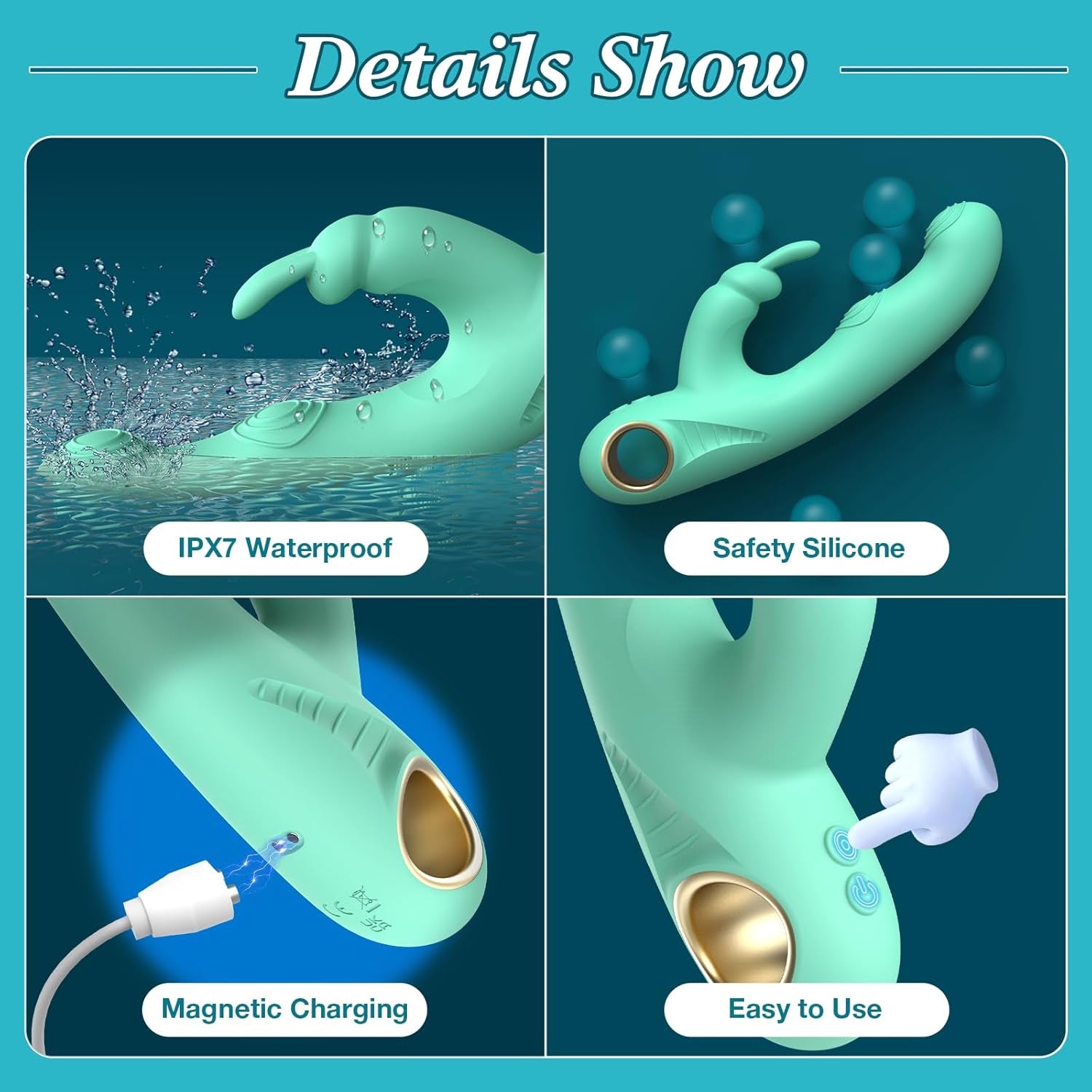 DualTap G-Spot Rabbit Vibrator