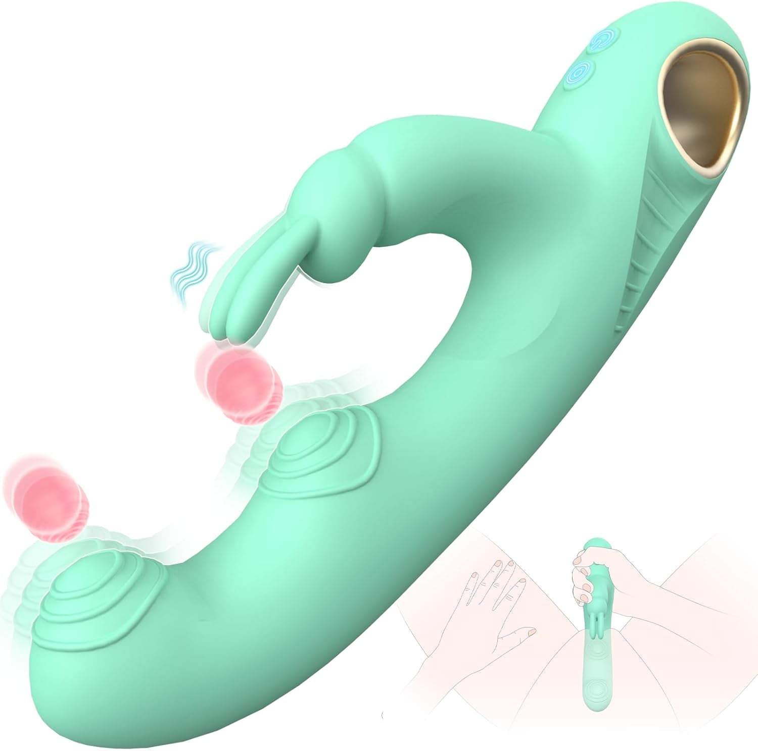 DualTap G-Spot Rabbit Vibrator