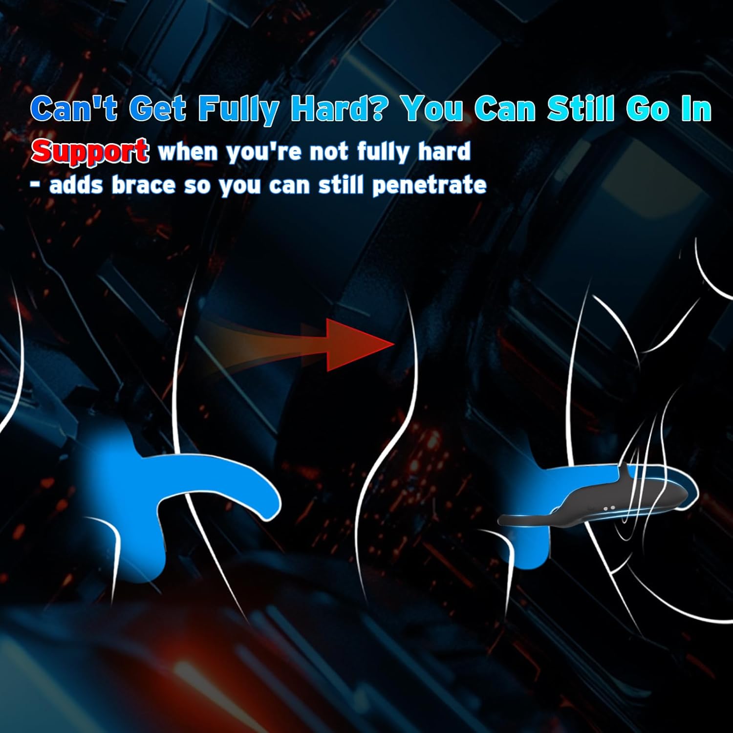 DualThrill Delay Vibrating Penis Ring