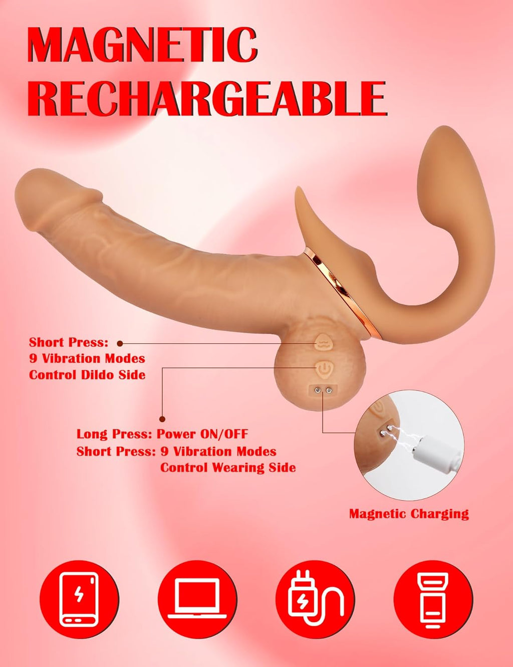 DualThrust 360° Double-Ended Vibrator