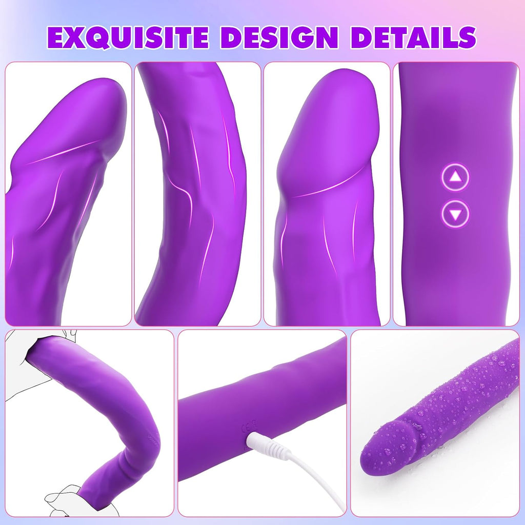 DualVibe 15.7" Double-Ended Dildo Vibrator