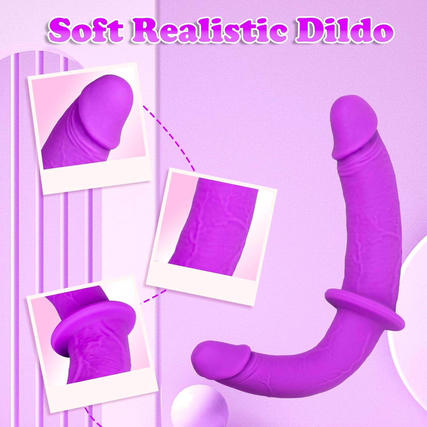 DuoForm Adjustable Double-Ended Strap-On Dildo