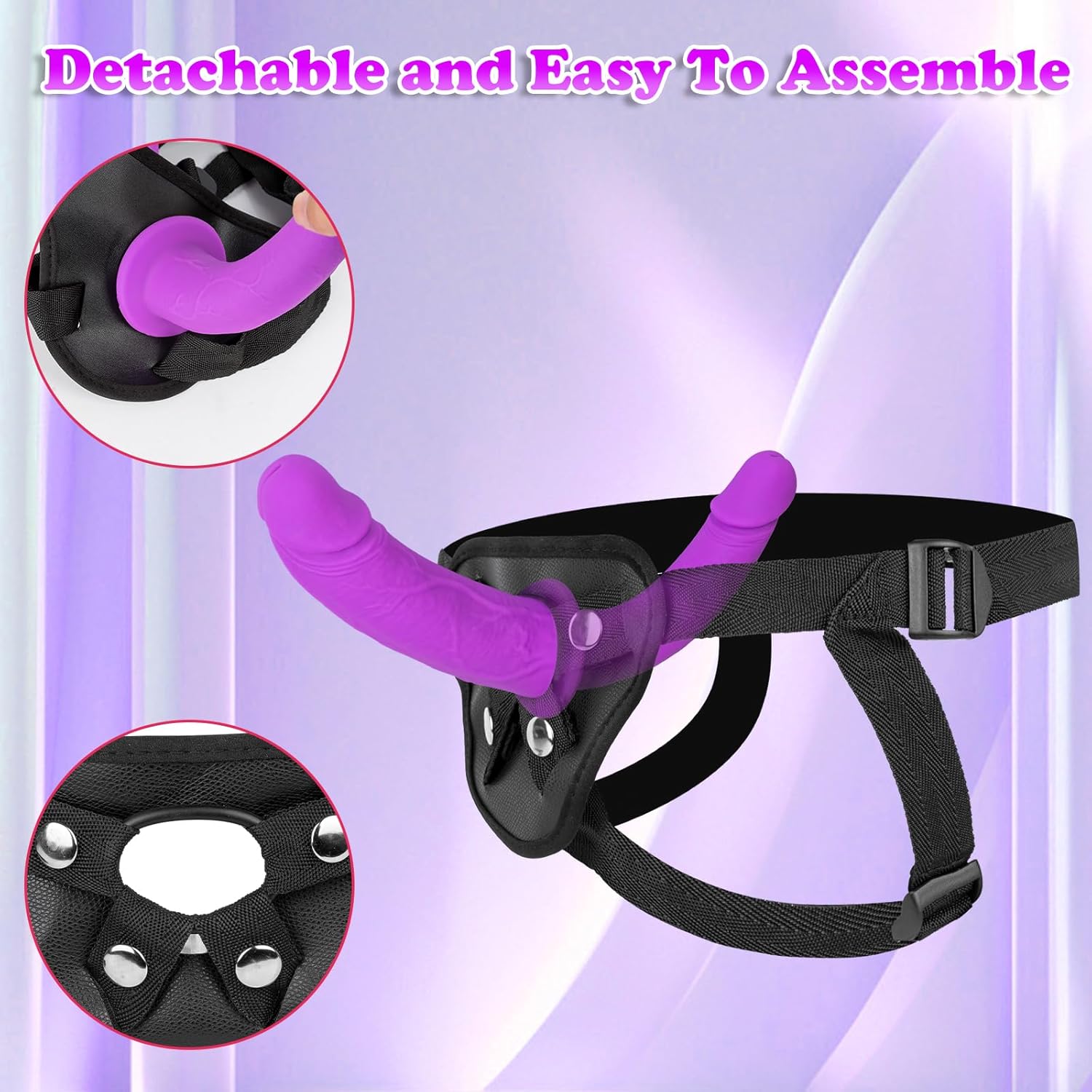 DuoForm Adjustable Double-Ended Strap-On Dildo