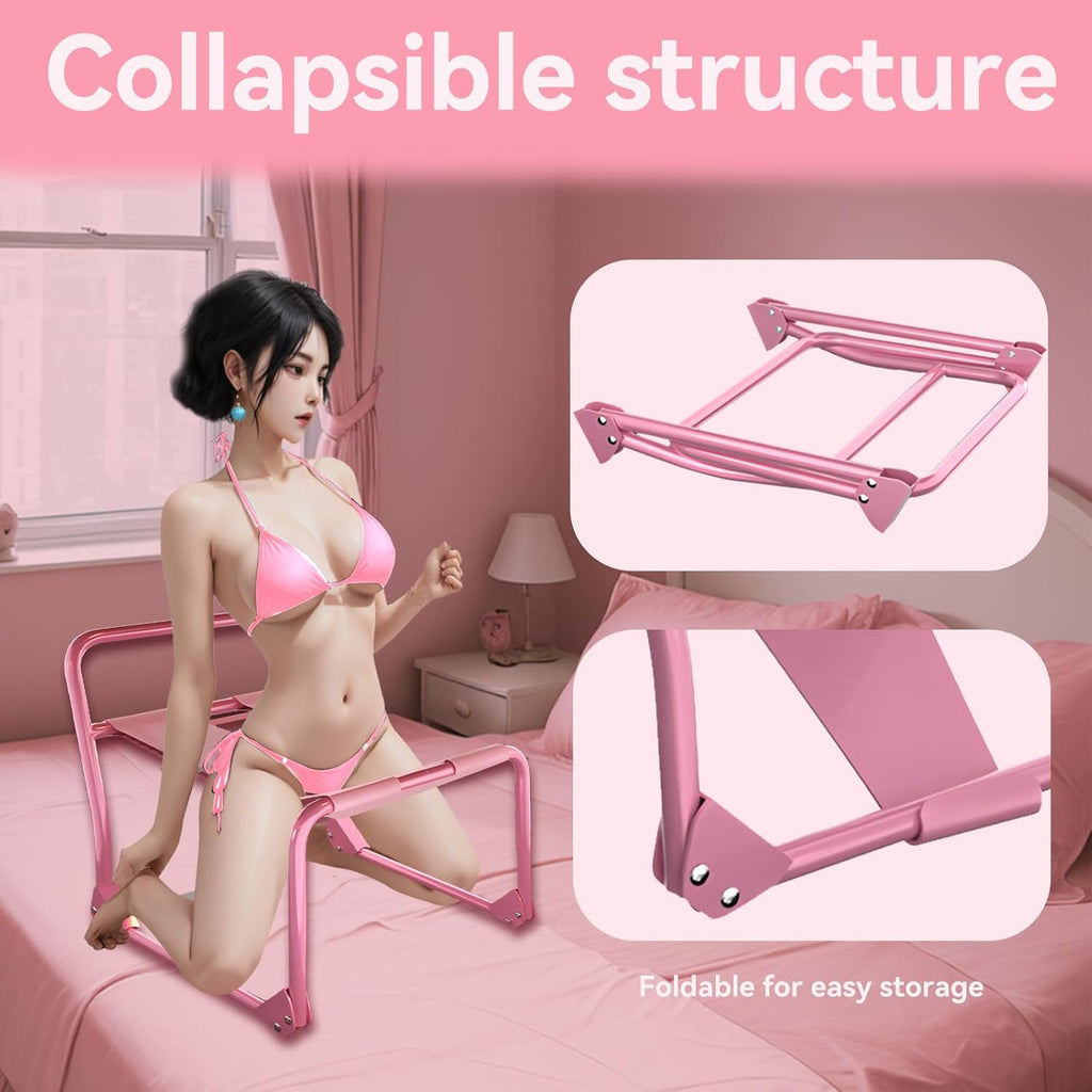 DynamicBounce Foldable Sex Chair with Dildo Mount