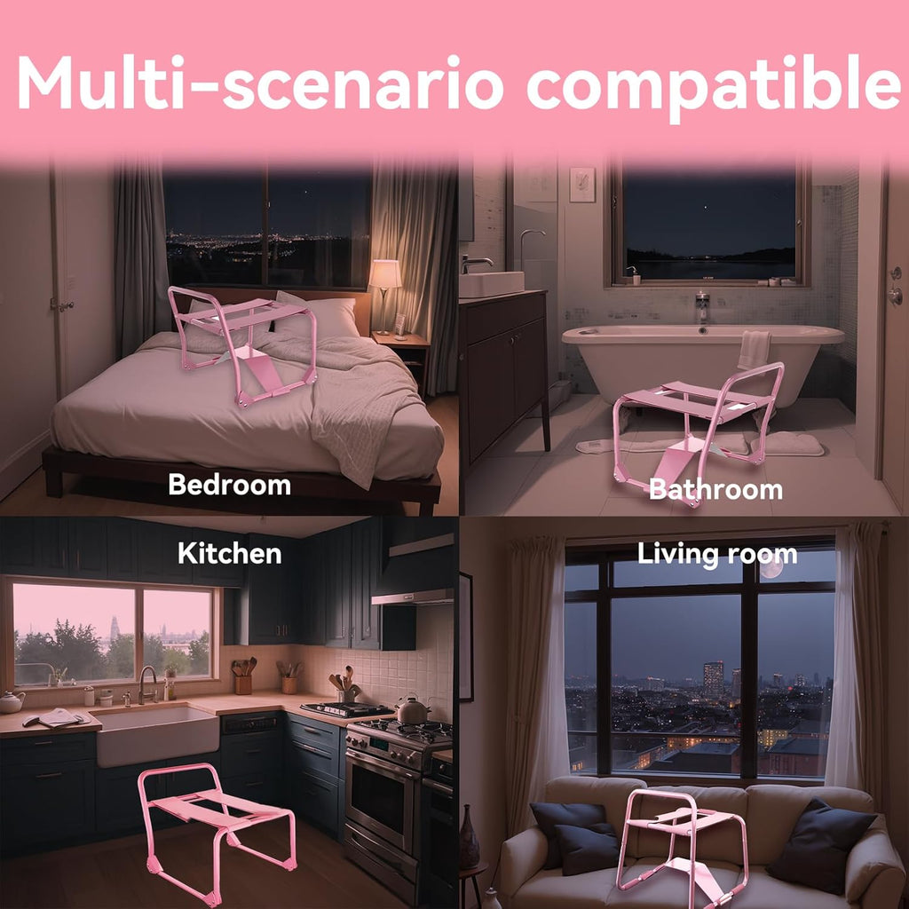 DynamicBounce Foldable Sex Chair with Dildo Mount