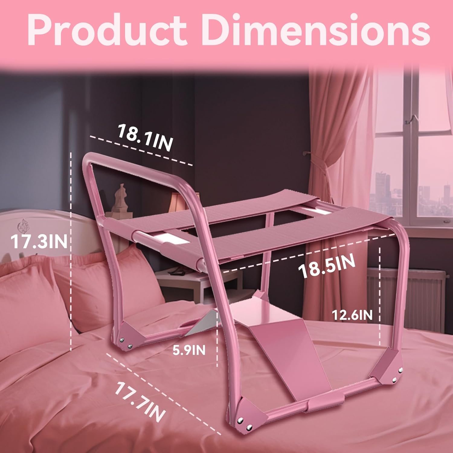 DynamicBounce Foldable Sex Chair with Dildo Mount