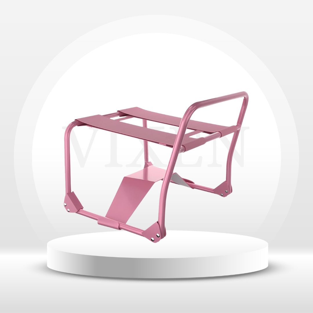 DynamicBounce Foldable Sex Chair with Dildo Mount