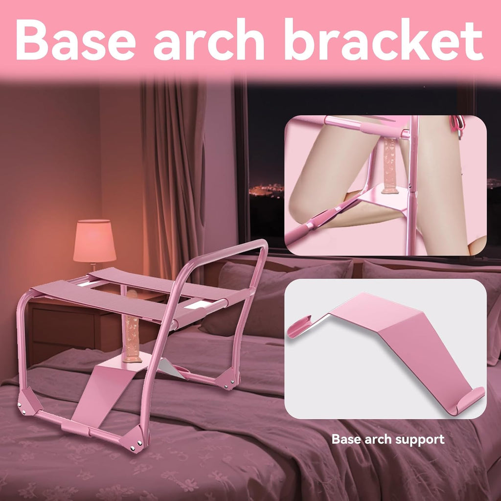 DynamicBounce Foldable Sex Chair with Dildo Mount