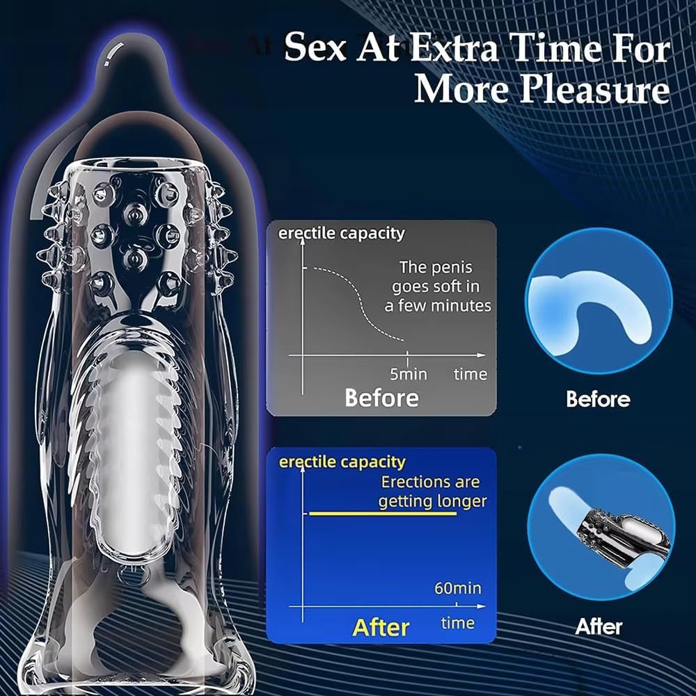 EdgeLock Vibrating Penis Sleeve & Cock Ring