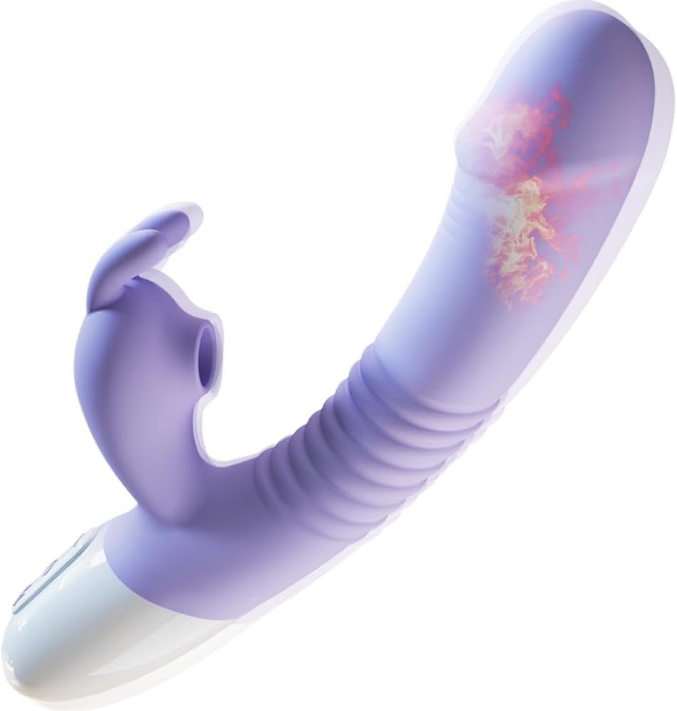 EmberBloom G-Spot Rabbit Vibrator with Heating