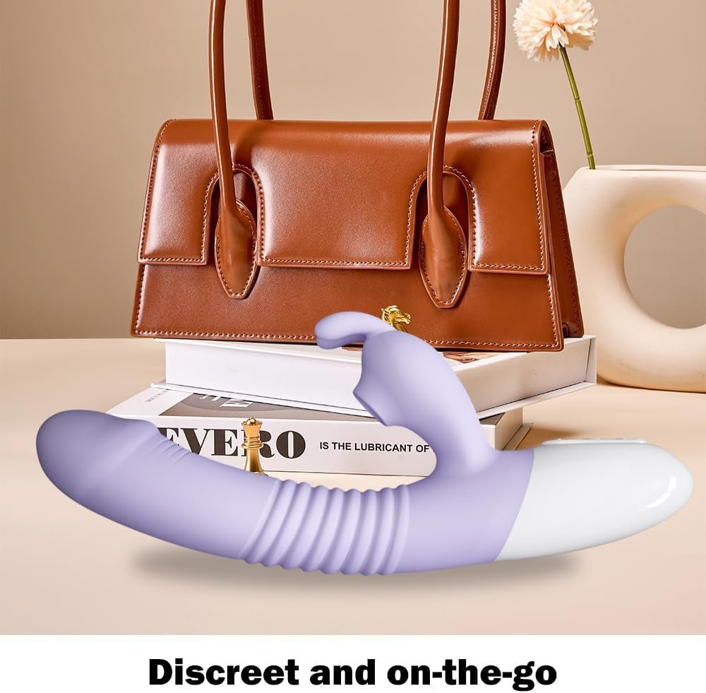 EmberBloom G-Spot Rabbit Vibrator with Heating