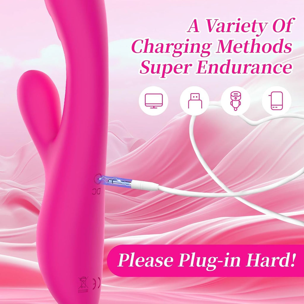EmberTongue Heating Rabbit G-Spot Vibrator