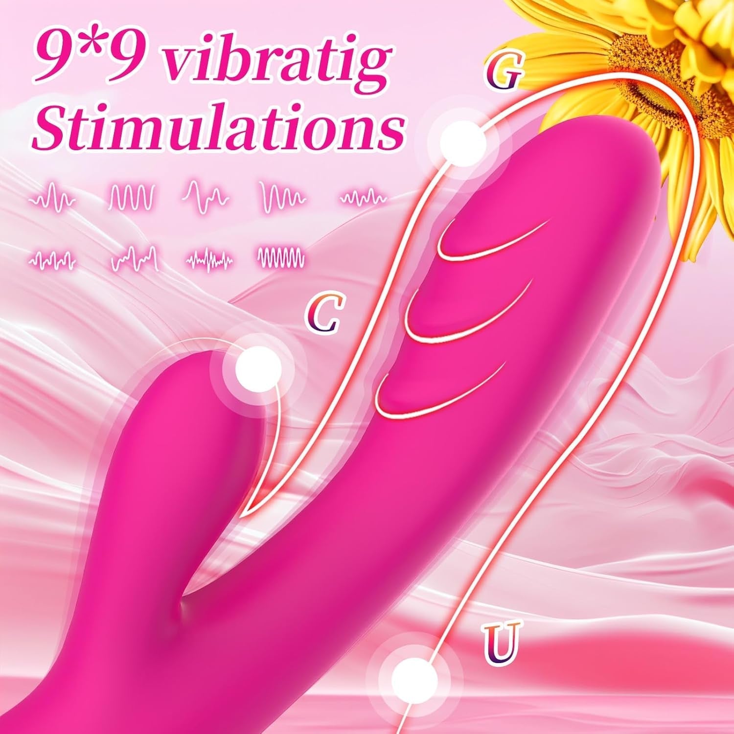 EmberTongue Heating Rabbit G-Spot Vibrator