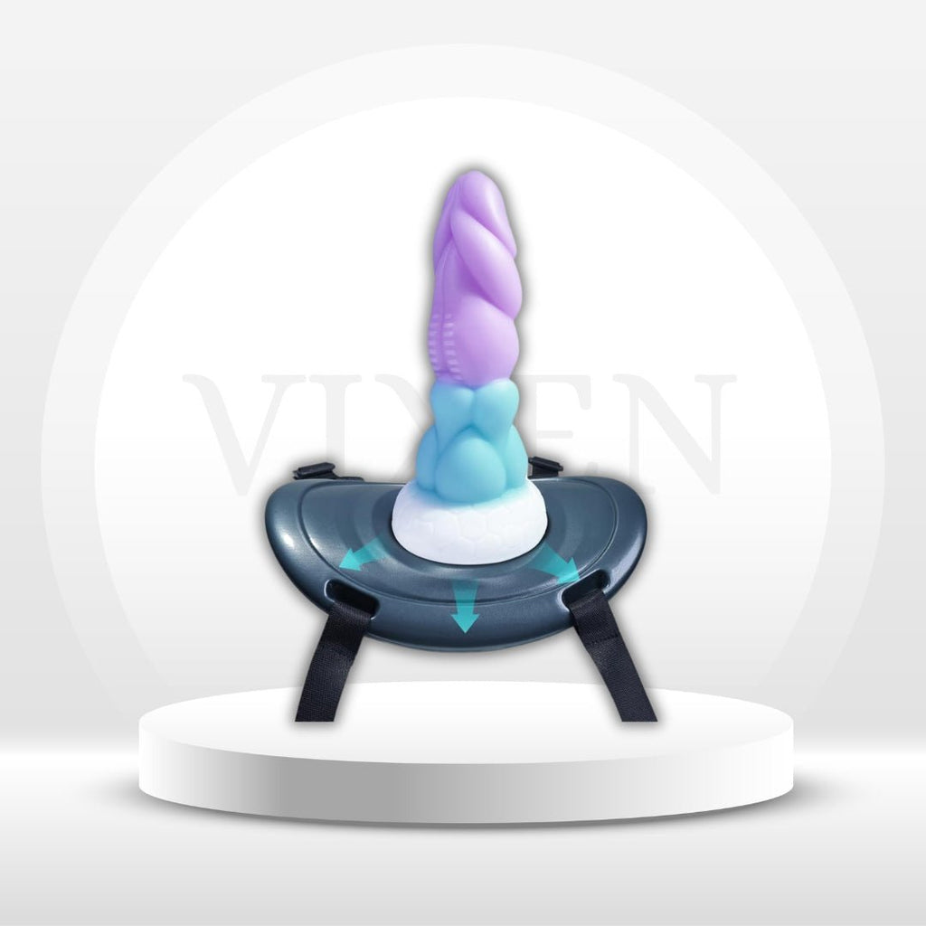 EmeraldRide Suction Cup Dildo Saddle Mount