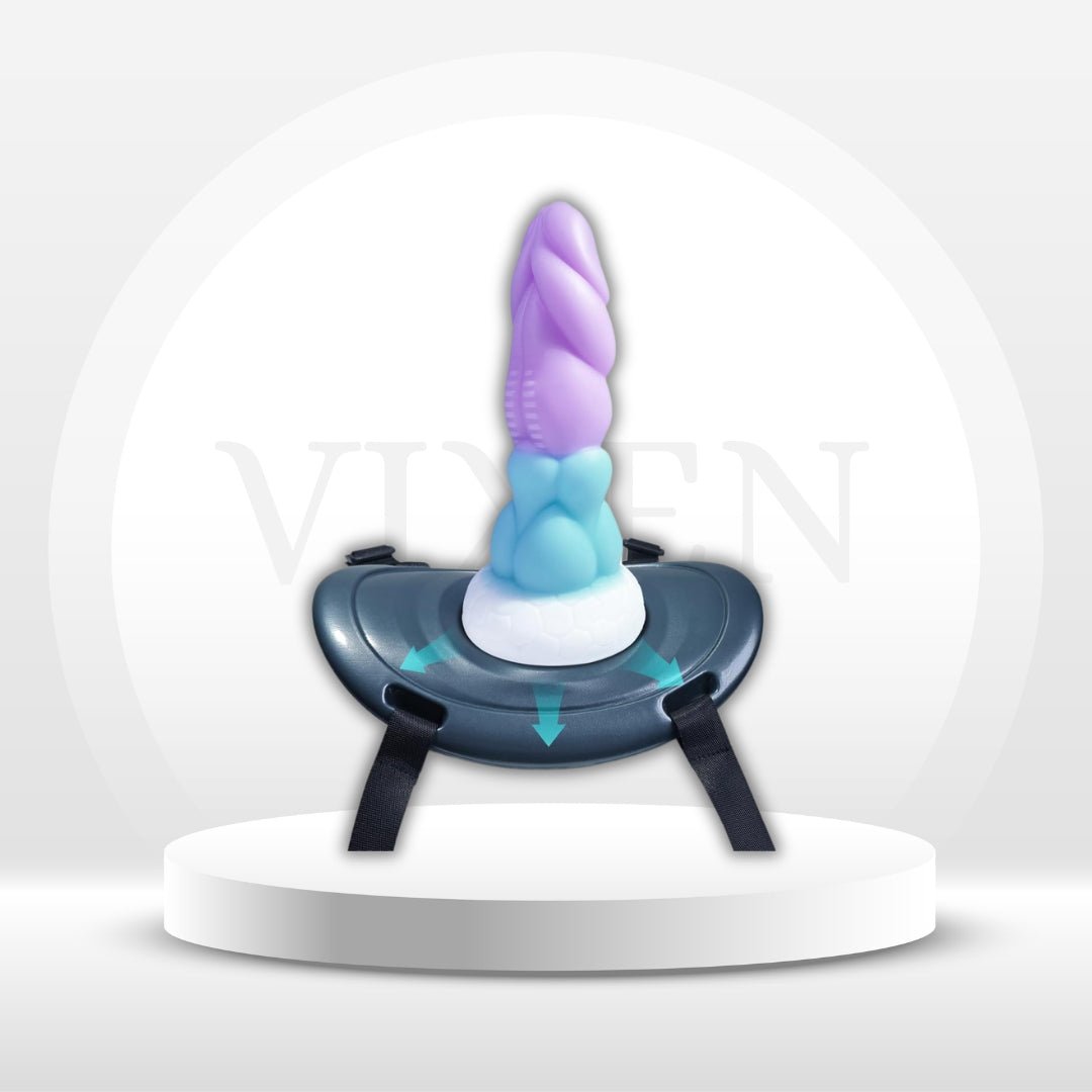EmeraldRide Suction Cup Dildo Saddle Mount