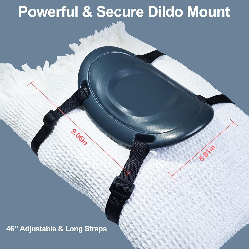 EmeraldRide Suction Cup Dildo Saddle Mount