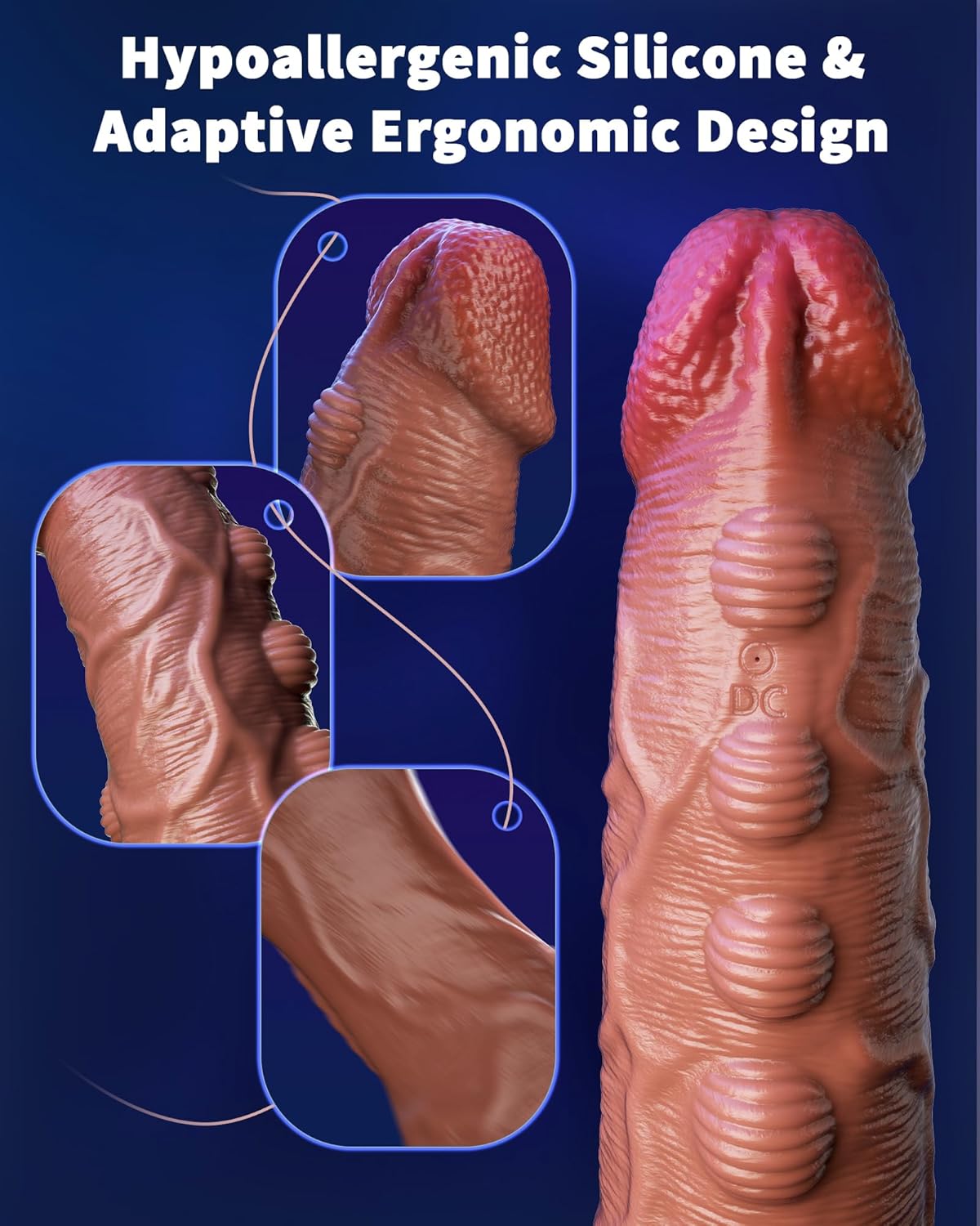EndureMax Vibrating Textured Penis Sleeve