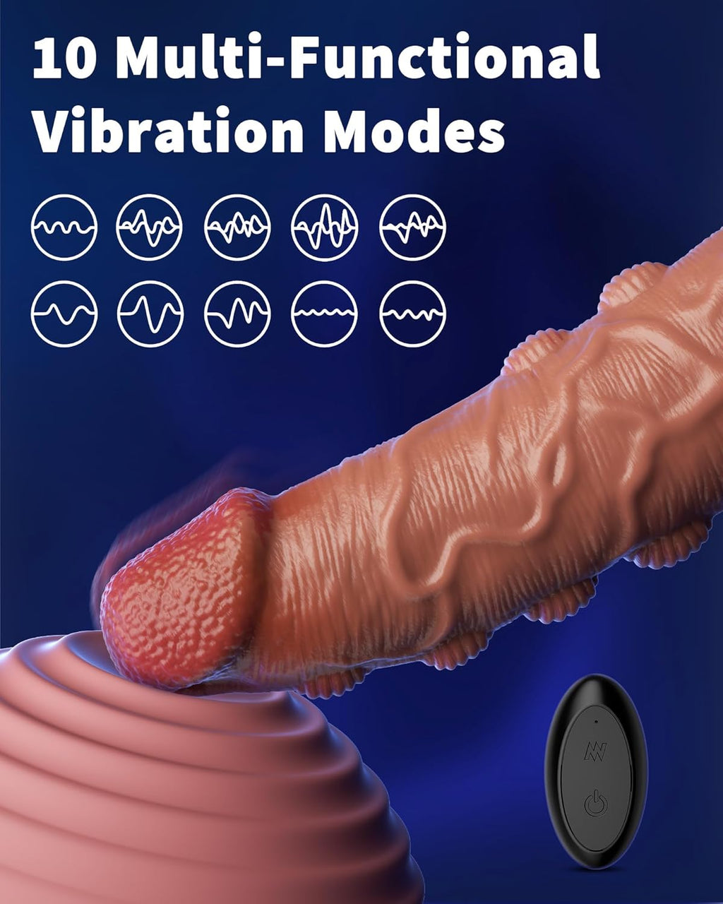 EndureMax Vibrating Textured Penis Sleeve