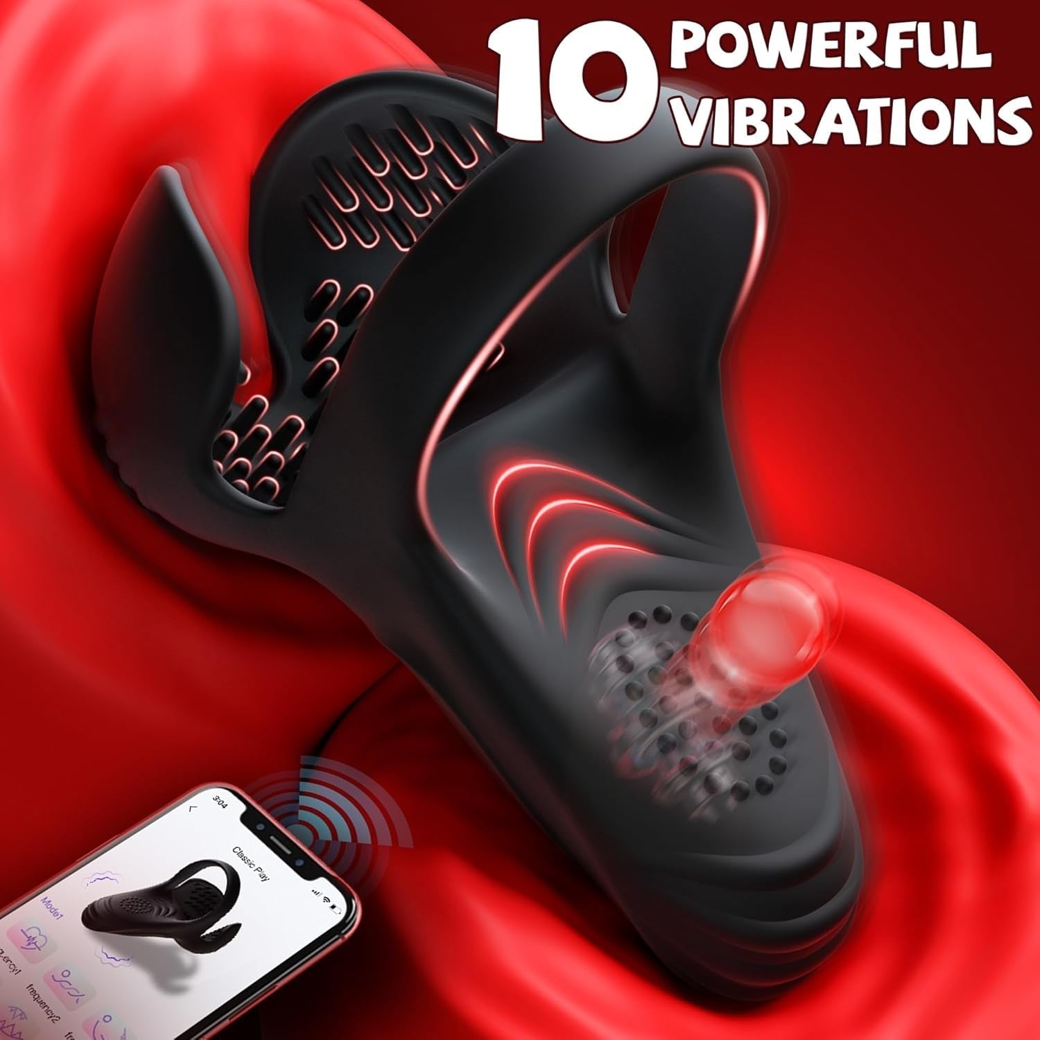 EnduroVibe App Control Penis Ring